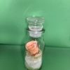 Fiole rose saumon