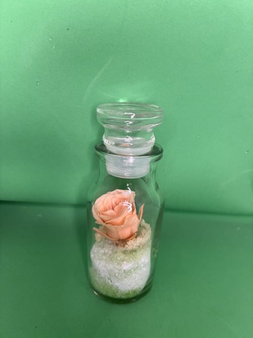 Fiole rose saumon