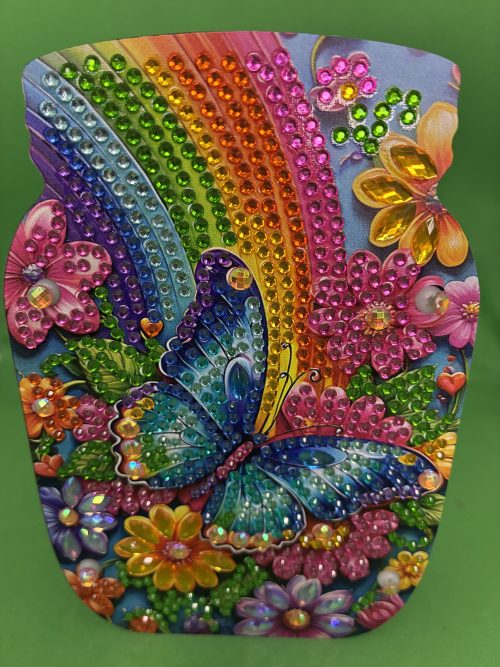 Papillon éclatant (vendu sans les fleurs)