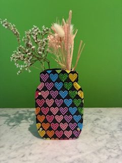 “Cœur Fleuri ( vendu sans les fleurs )
