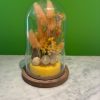 Cloche florale saumon