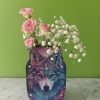 Loup malicieux (vendu sans les fleurs)